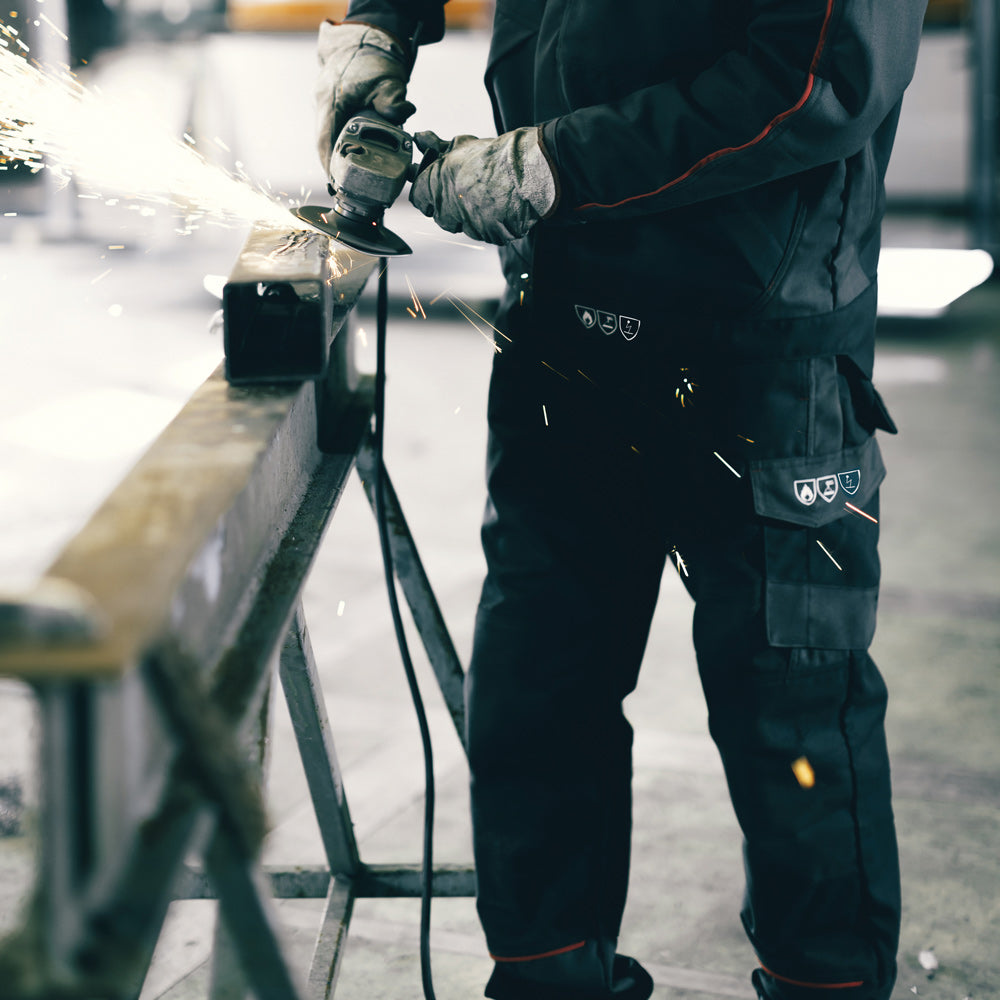 Welder's Trousers EN ISO 11611 and 11612 - Professional Protection