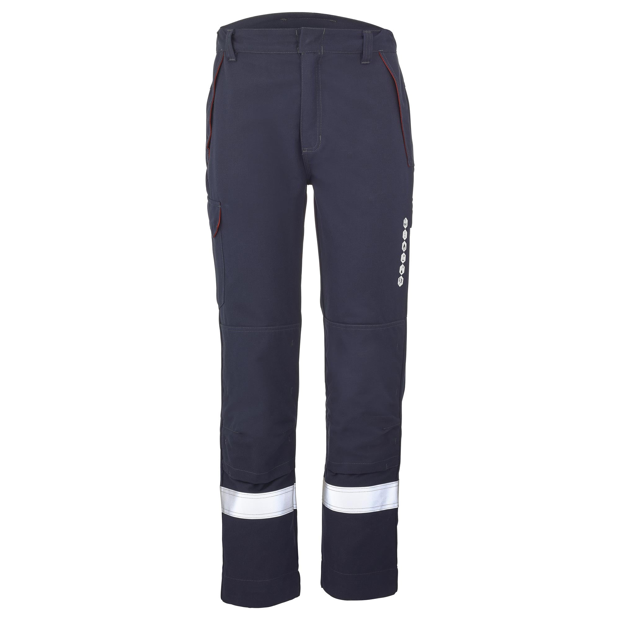 Pantalon PAPAYO Marine / Rouge Multirisques de la marque Cepovett Safety - Photo 3/4