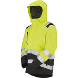 Parka PETRA Jaune Fluo / Noir Haute Visibilité de la marque Cepovett Safety - Photo 3/4