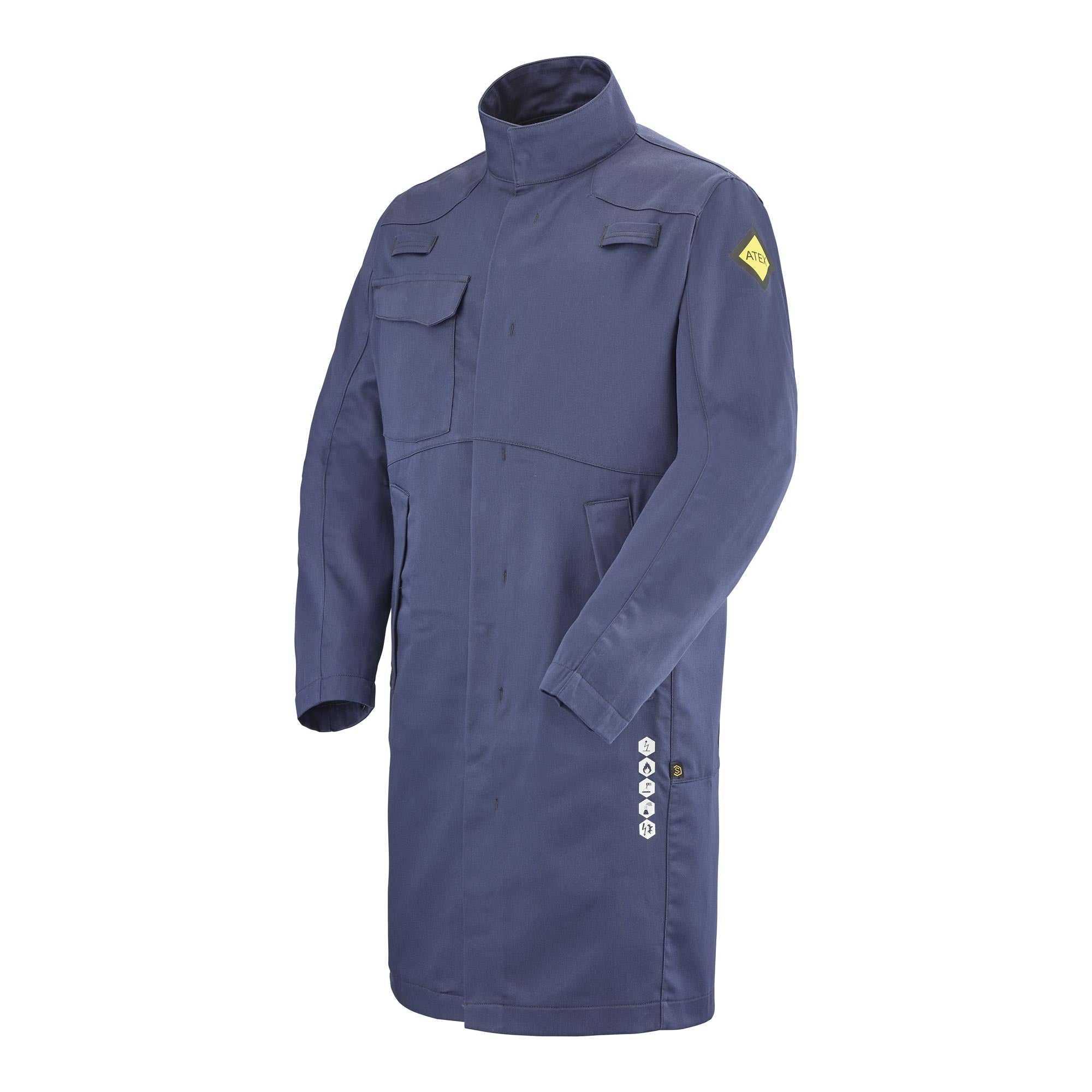Blouse SALINA Bleu Marine Multirisques de la marque Cepovett Safety - Photo 3/4