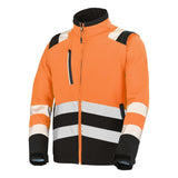Softshell TATRAS XP Orange Fluo / Noir Haute Visibilité de la marque Cepovett Safety - Photo 3/4