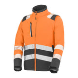 Softshell TATRAS XP Orange Fluo / Gris Charcoal Haute Visibilité de la marque Cepovett Safety - Photo 3/4