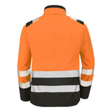 Softshell TATRAS XP Orange Fluo / Noir Haute Visibilité de la marque Cepovett Safety - Photo dos