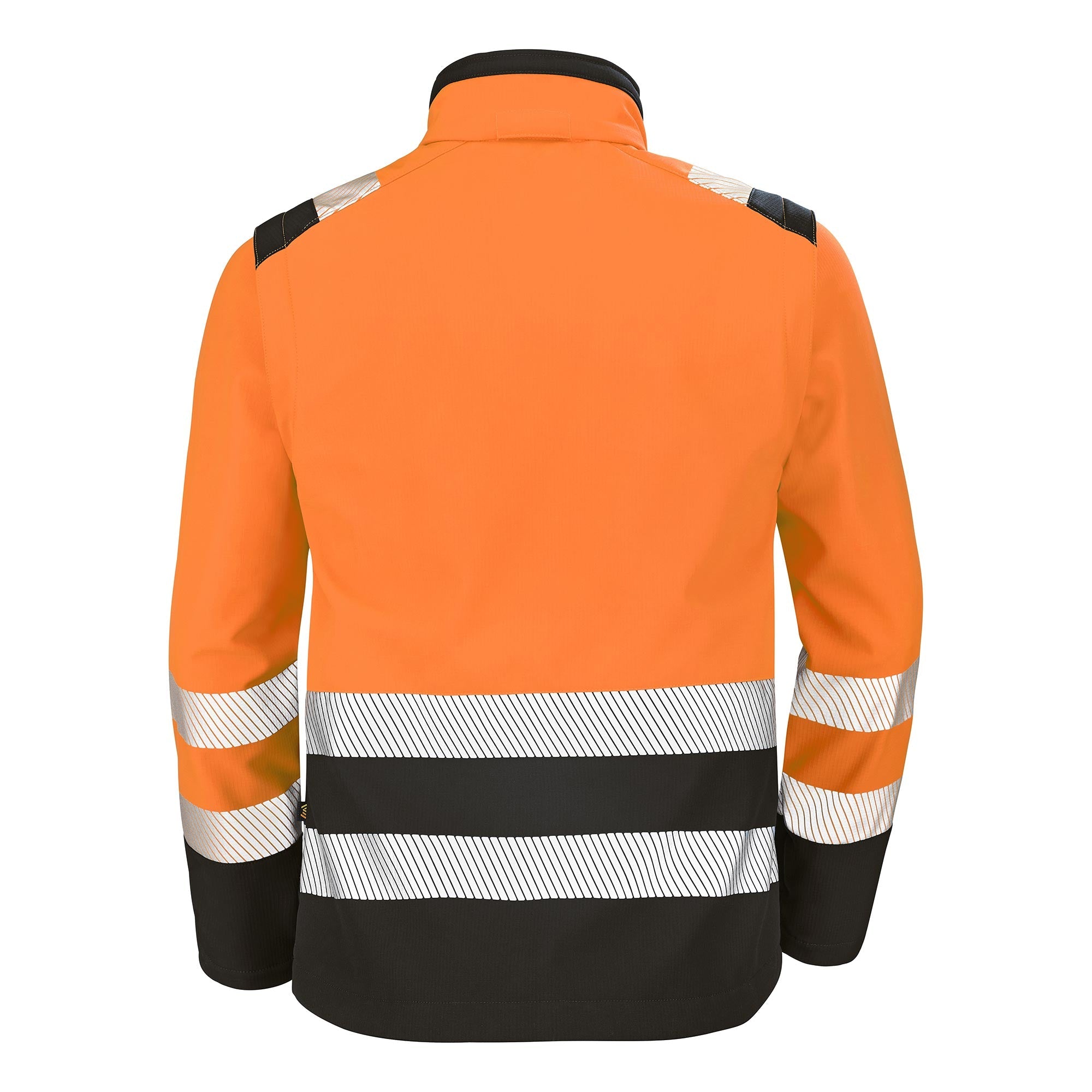 Softshell TATRAS XP Orange Fluo / Noir Haute Visibilité de la marque Cepovett Safety - Photo dos