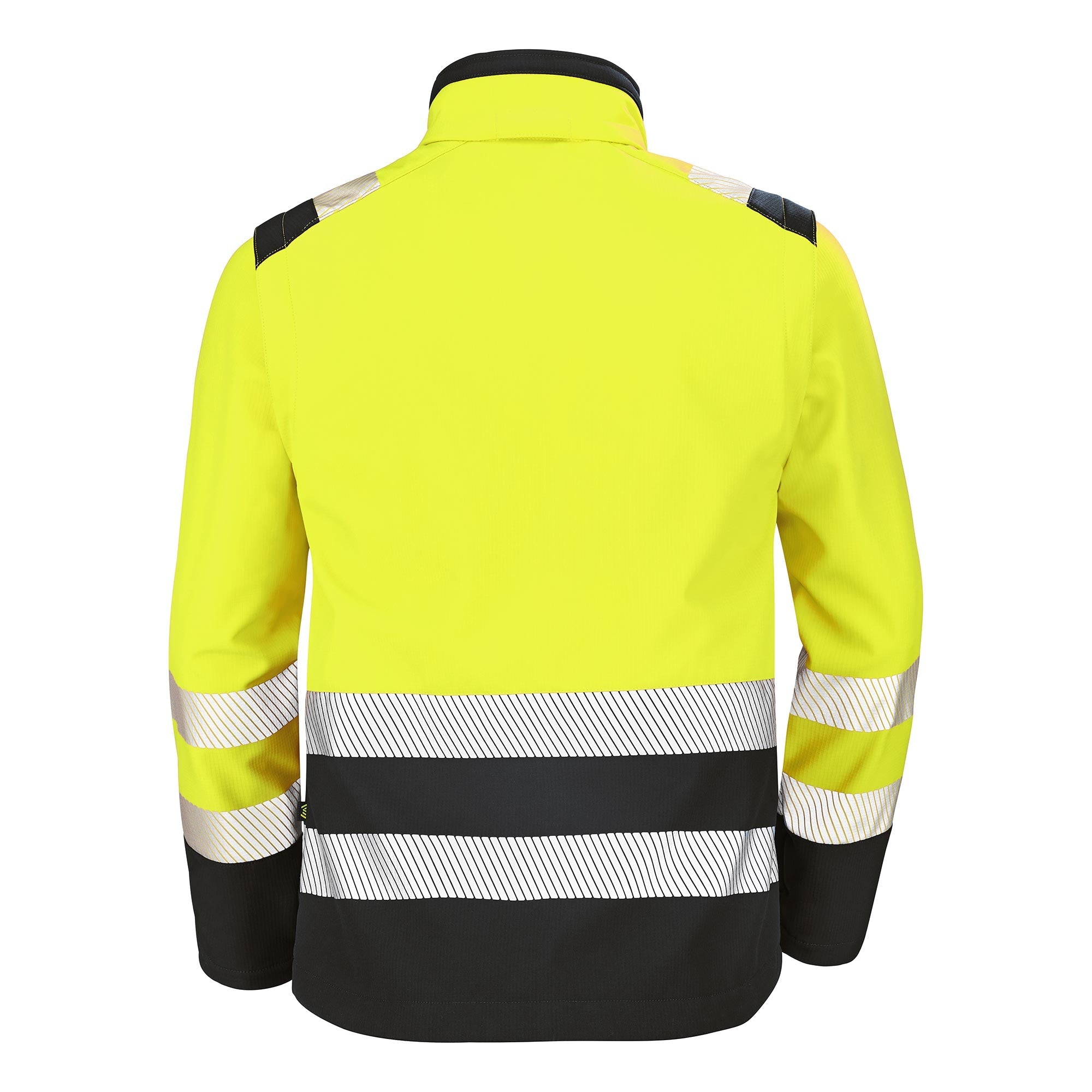 Softshell TATRAS XP Jaune Fluo / Noir Haute Visibilité de la marque Cepovett Safety - Photo dos