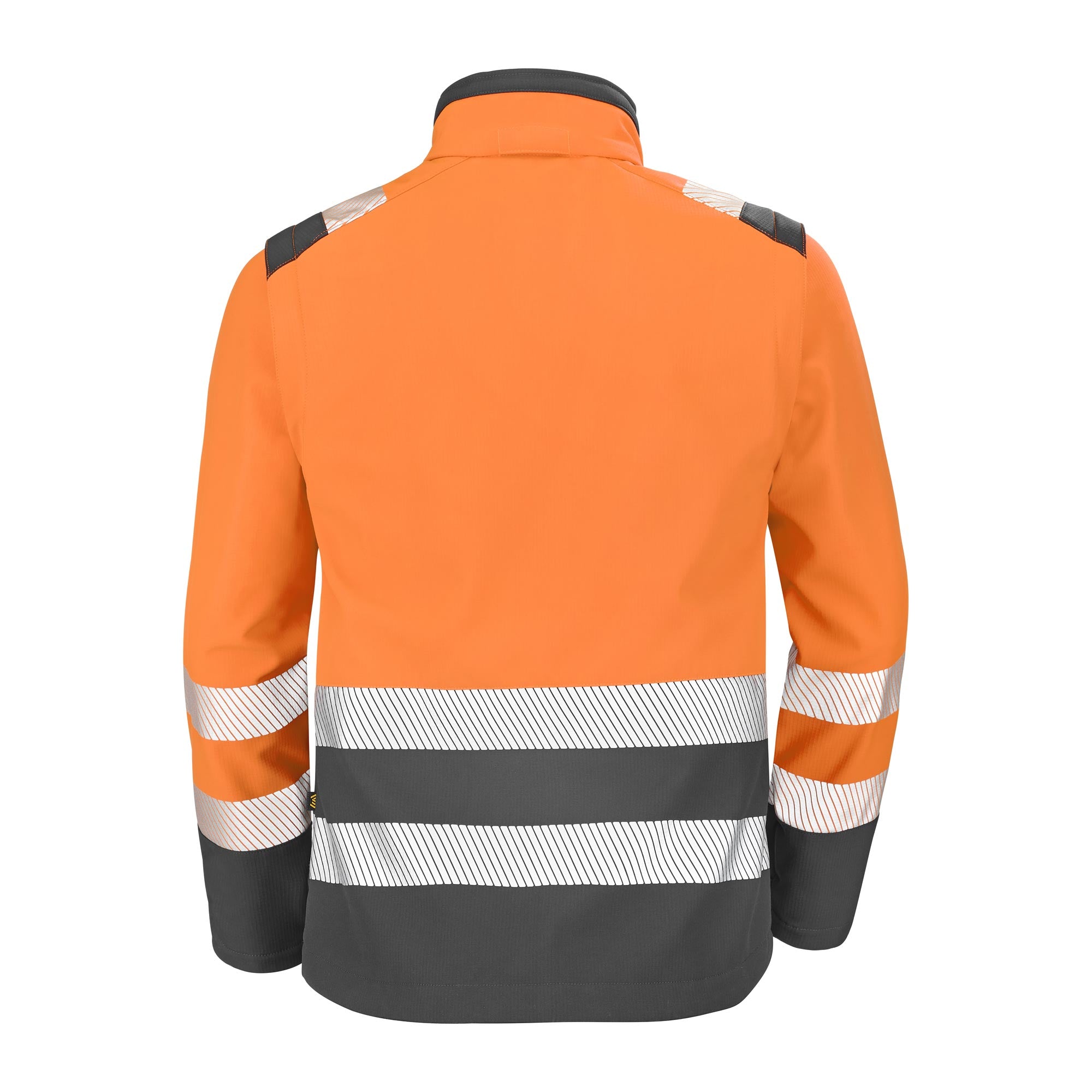 Softshell TATRAS XP Orange Fluo / Gris Charcoal Haute Visibilité de la marque Cepovett Safety - Photo dos