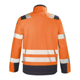 Softshell TEIDE HV Orange Fluo / Navy Multirisques de la marque Cepovett Safety - Photo 3/4