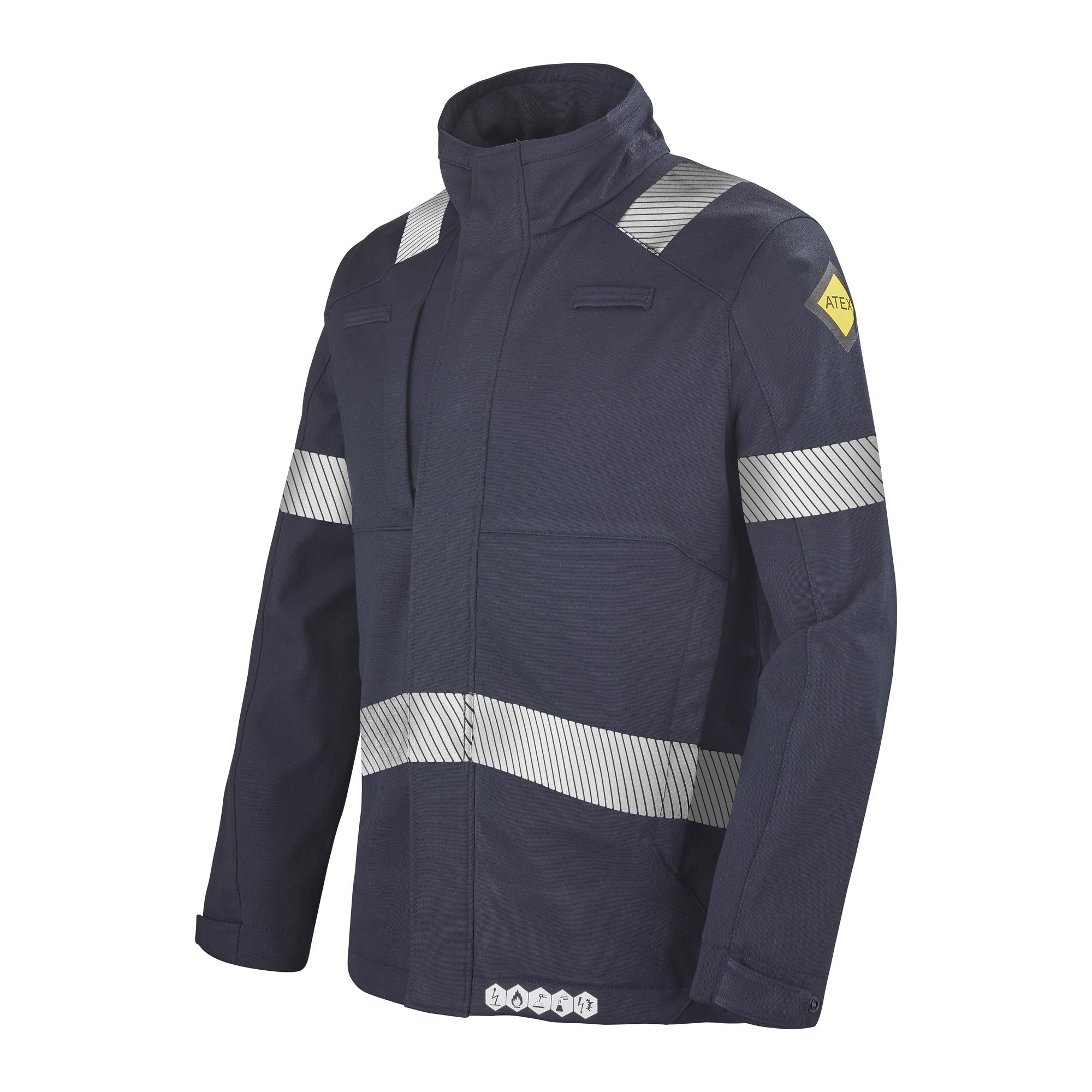 Softshell TEIDE Navy Multirisques de la marque Cepovett Safety - Photo 3/4