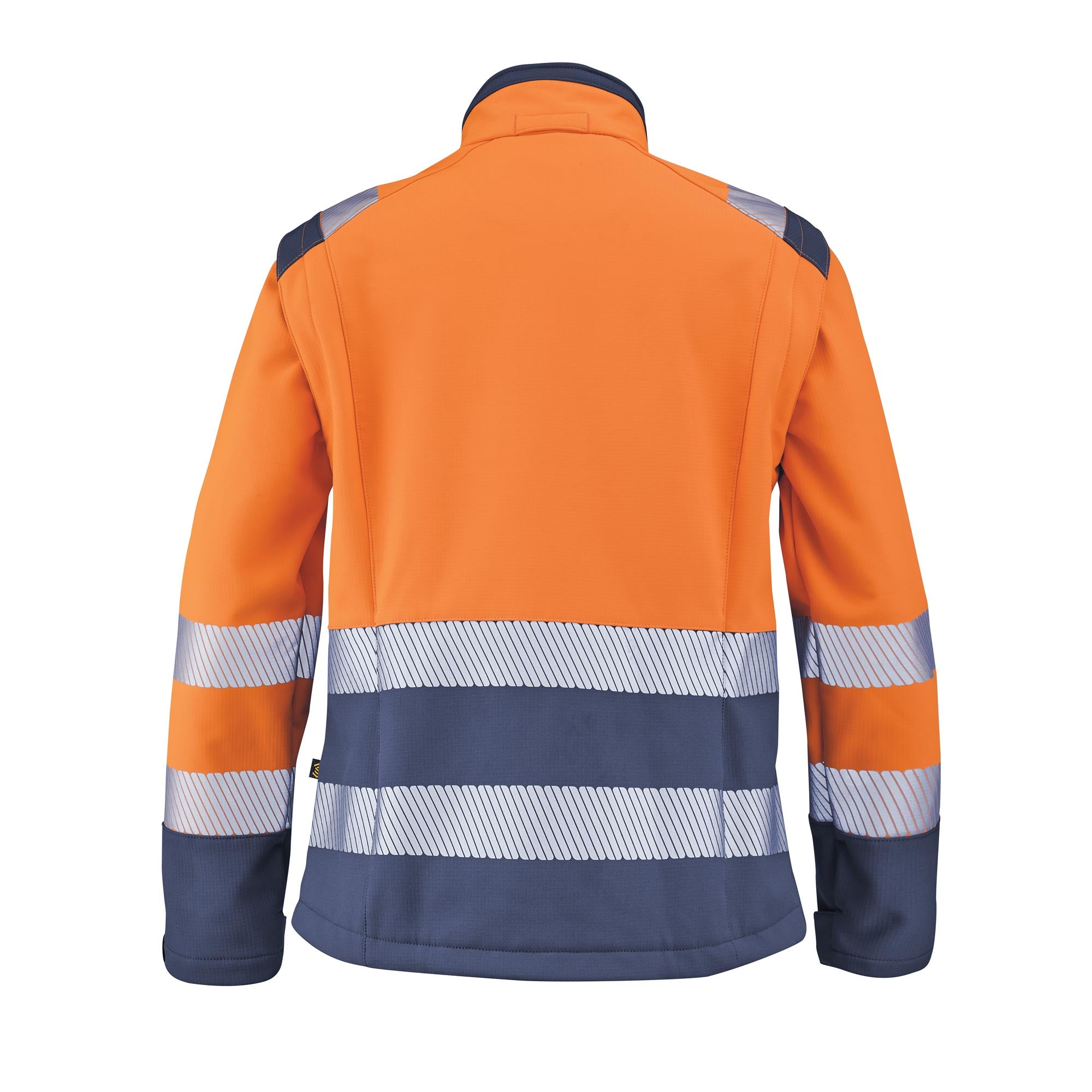 Softshell TIAN Jaune Fluo / Bleu Marine Haute Visibilité de la marque Cepovett Safety - Photo 3/4