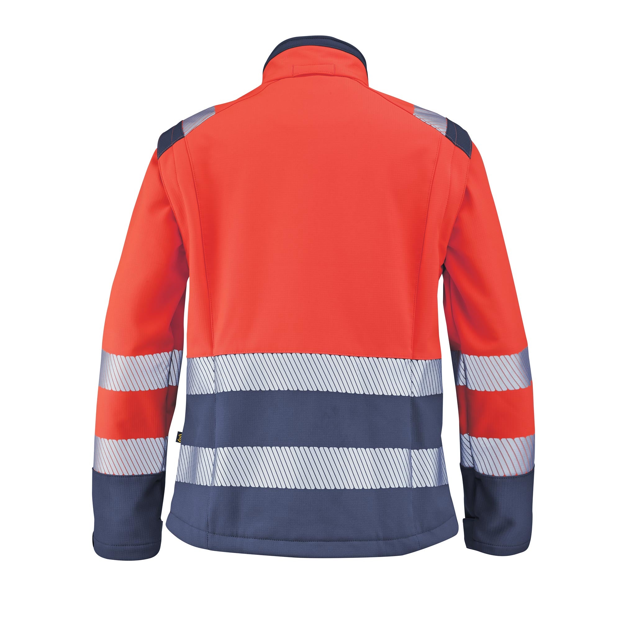 Softshell TIAN Jaune Fluo / Bleu Marine Haute Visibilité de la marque Cepovett Safety - Photo 3/4