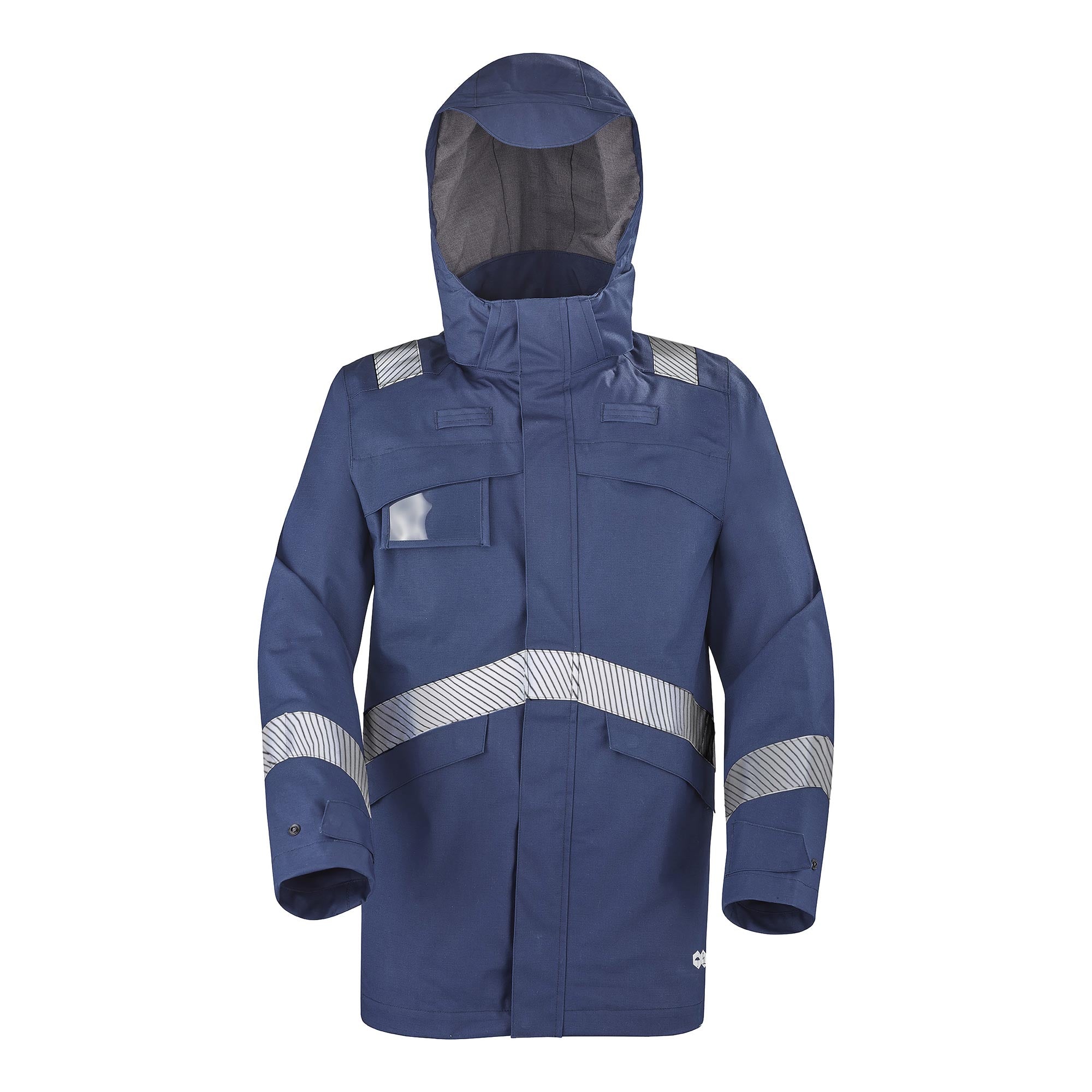 Parka multirisques ULLY Navy Multirisques de la marque Cepovett Safety - Photo 3/4