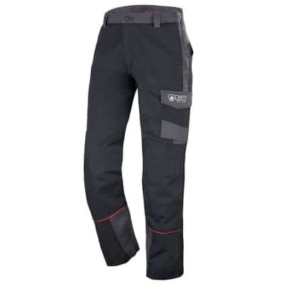 Charcoal gray / black work pants cepovett safety KONEKT CLASS 1