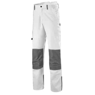 Pantalon de travail blanc gris convoy Cepovett Safety CRAFT PAINT