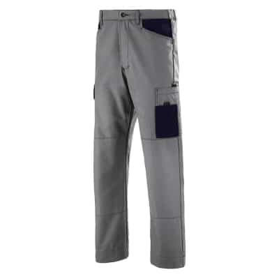 Pantalon de travail gris convoy - dark blue Cepovett Safety FACITY