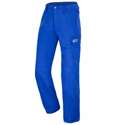 Pantalon de travail bleu bugatti charcoal FLAME RETARDANT