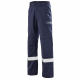 Blue work pants cepovett safety ATEX REFLECT 350