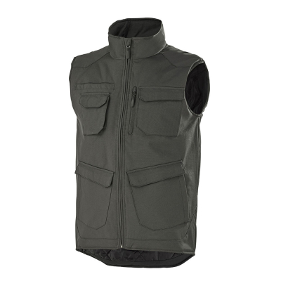 Gilet de travail noir Cepovett Safety CRAFT PROTECT