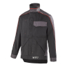 Blouson de travail noir gris charcoal KONEKT CLASSE 1