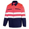 Blouson de travail rouge fluo Cepovett Safety FLUO BASE 2