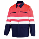 Blouson de travail rouge fluo Cepovett Safety FLUO BASE 2