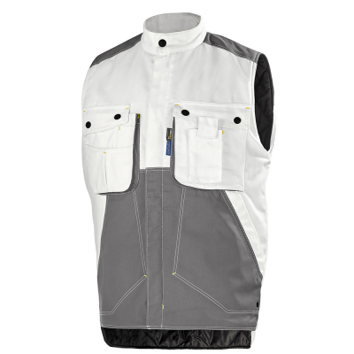 Cepovett Safety CRAFT PAINT work vest white gray