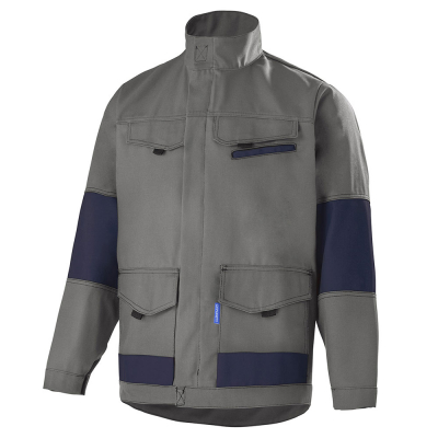 Blouson de travail gris convoy - dark blue Cepovett Safety FACITY