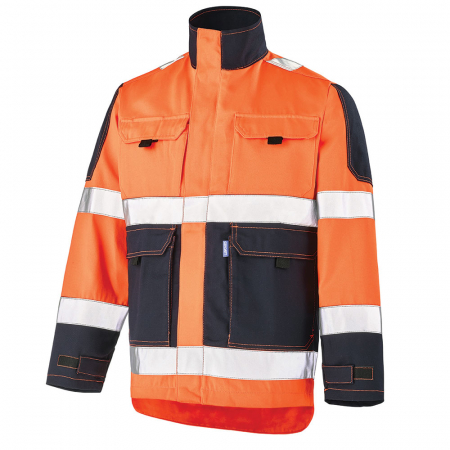 Cepovett Safety FLUO TECH Arbeitsjacke fluo orange