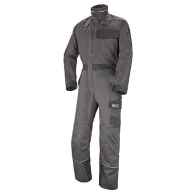 Combinaison de travail gris charcoal noir cepovett safety KONEKT CLASSE 2