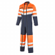 Combinaison de travail orange fluo Cepovett Safety FLUO BASE 2