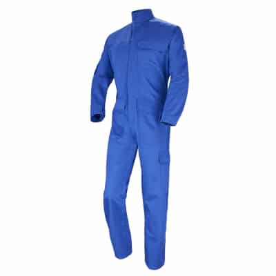 Combinaison de travail bleu bugatti Cepovett Safety FLAME RETARDANT