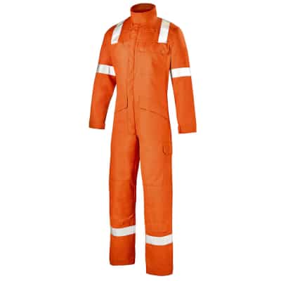 Orange work suit cepovett safety ATEX REFLECT 260