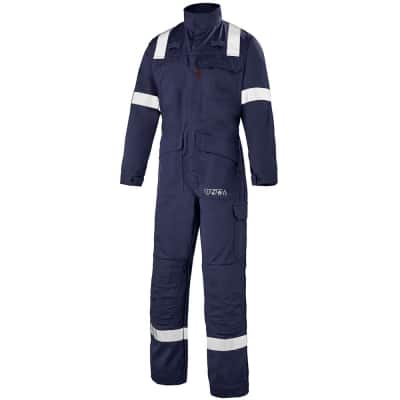 Combinaison de travail bleu navy Cepovett safety ATEX REFLECT 300