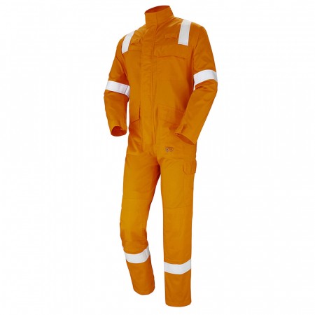 Arbeitsoverall orange cepovett safety 1 Zip ATEX REFLECT 220