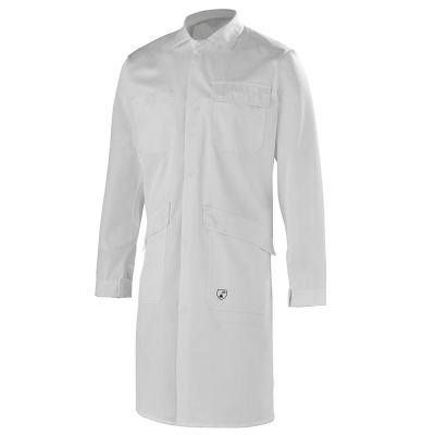 Blouse de travail blanc Cepovett Safety CHEMICAL PRO