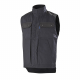 Gilet de travail bleu navy noir Cepovett Safety KARGO PRO