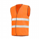 Gilet de travail rouge fluo Cepovett Safety FLUO SAFE