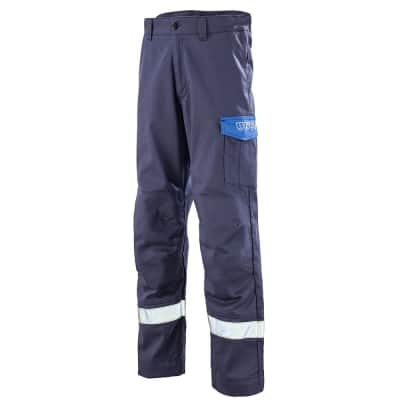 Navy blue work pants cepovett safety KOLOR SHIELD