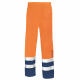 Sur-Pantalon de travail orange fluo Cepovett Safety ACCESS
