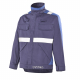 Navy blue work jacket cepovett safety KOLOR SHIELD