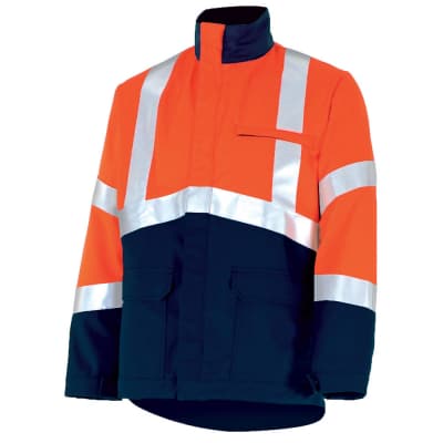 Cepovett Safety FLUO SAFE orange work jacket