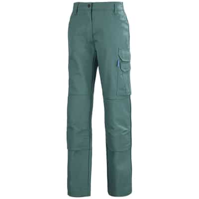 Pantalon de travail vert us Cepovett Safety KROSS LINE