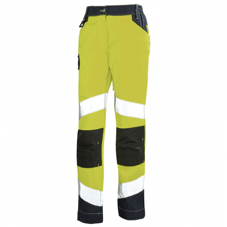 Cepovett Safety FLUO TECH neongelbe Arbeitshose