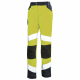 Pantalon de travail jaune fluo Cepovett Safety FLUO TECH