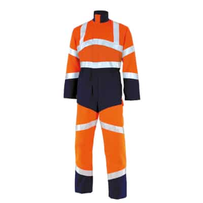 Cepovett Safety FLUO SAFE neonroter Arbeitsoverall