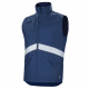 Gilet de travail bleu navy Cepovett Safety Interieur ACCESS