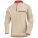 Tunique de travail sable rouge Cepovett Safety PHYTO SAFE Femme