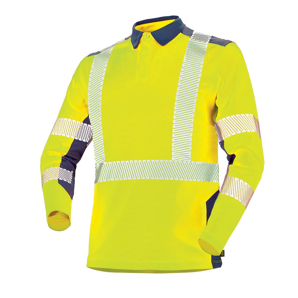 gilet fluo manche longue