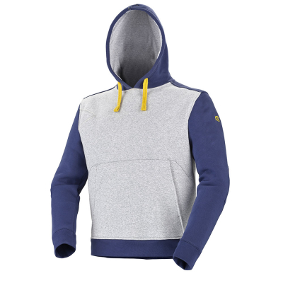 Arbeits-Sweatshirt indigo grau meliert Cepovett Safety CRAFT WORKER