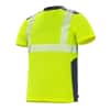 Tee Shirt de travail rouge fluo Cepovett Safety FLUO SAFE