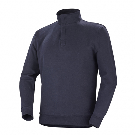 Arbeits-Sweatshirt blau cepovett safety MAIL MULTIRISQUES